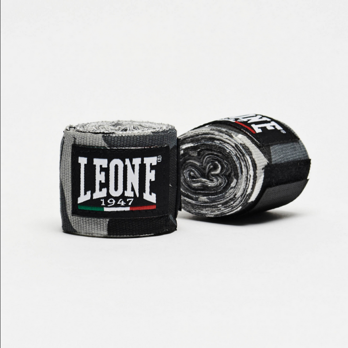 Leone - Hand Wraps 3.5 m / Gray mimetic